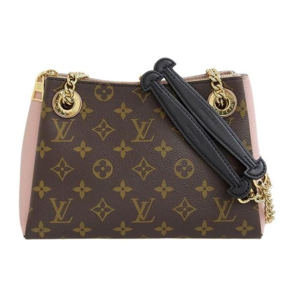 Louis Vuitton Monogram Surenne BB Shoulder Bag Rose Poodle - Picture 1 of 5